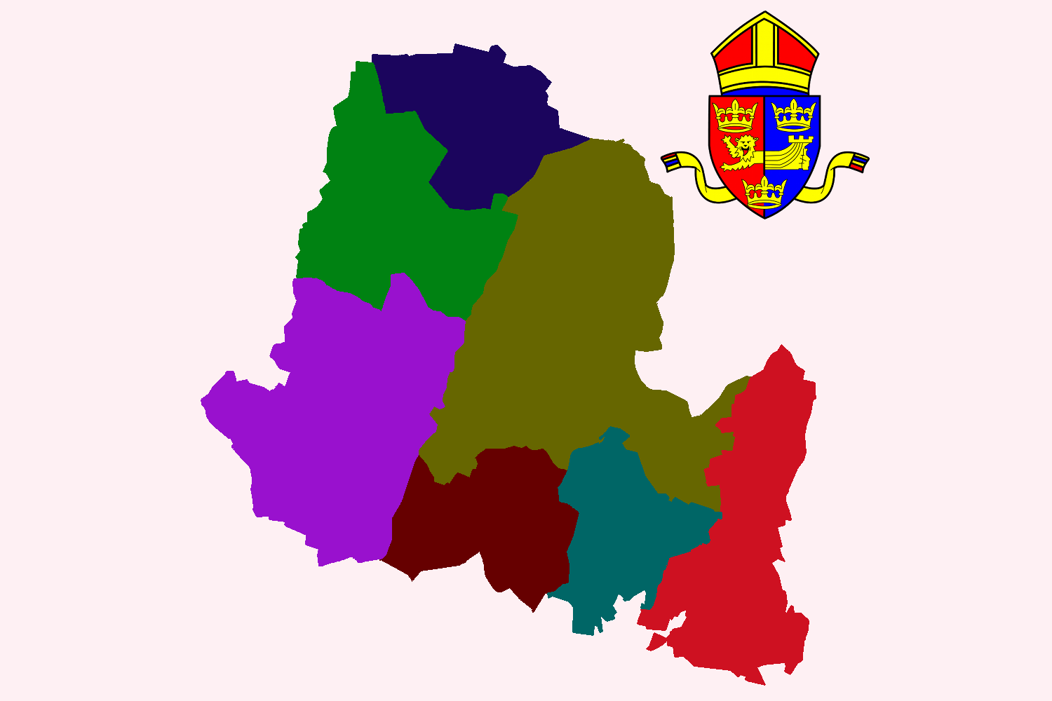 Benefice Map Outline